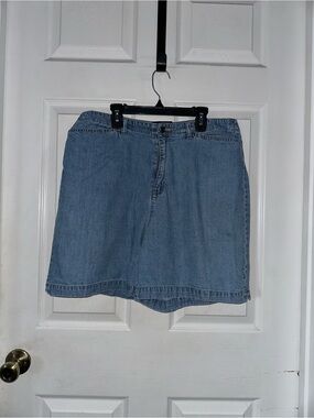 Vintage Crazy Horse Liz Claiborne Jean Shorts Size 14,